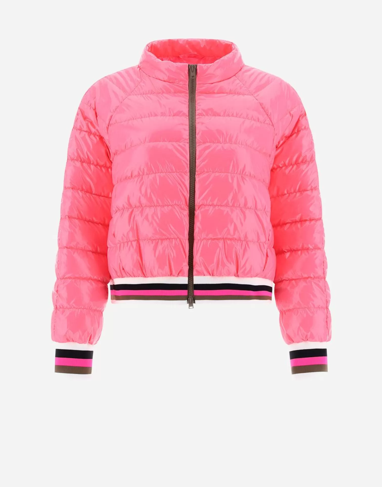 Herno Bomber In Gloss Rosa Fluo Flash Sale