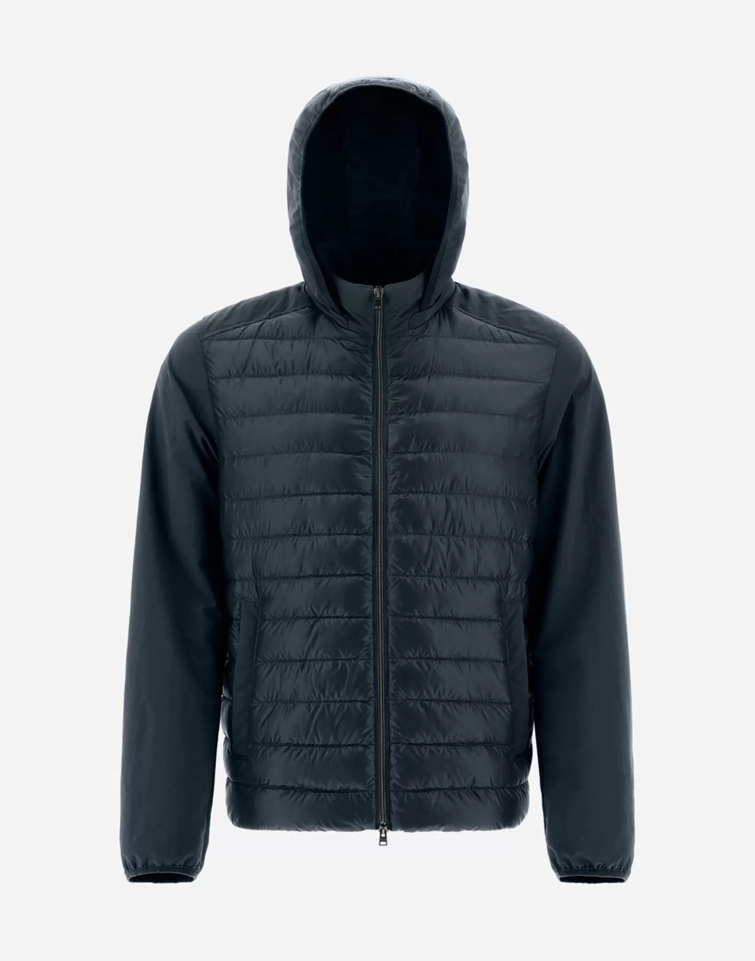 Herno Bomber In Nylon Ultralight E Plaster Blu Navy Best