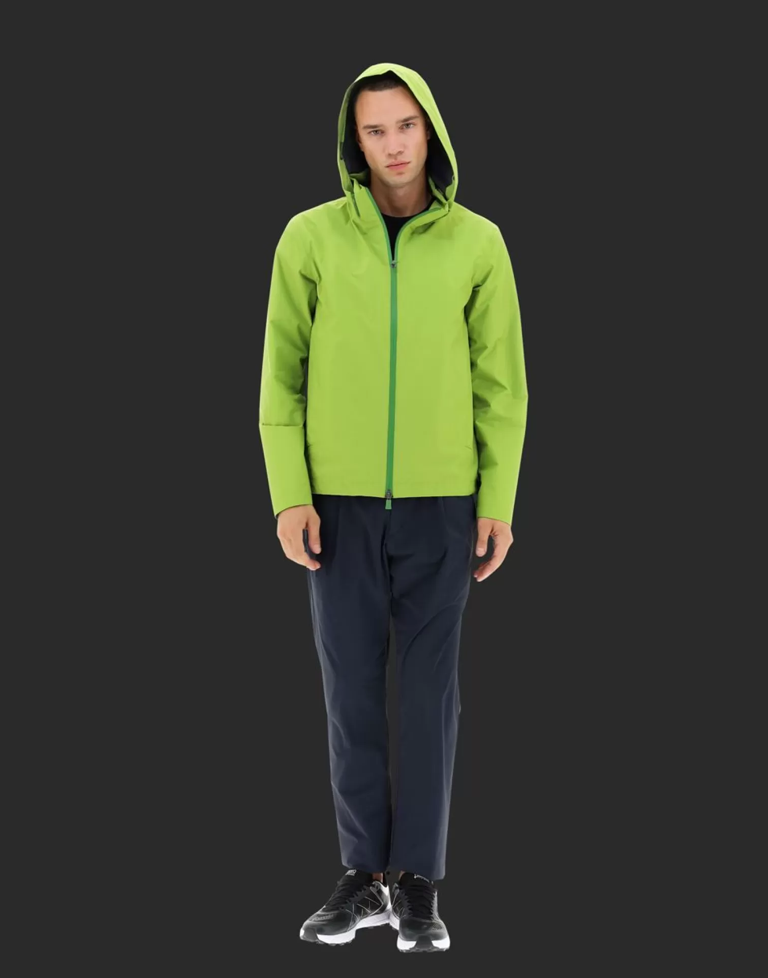 Herno Bomber Laminar In Gore-Tex Paclite® Shell Verde Oasi Fashion