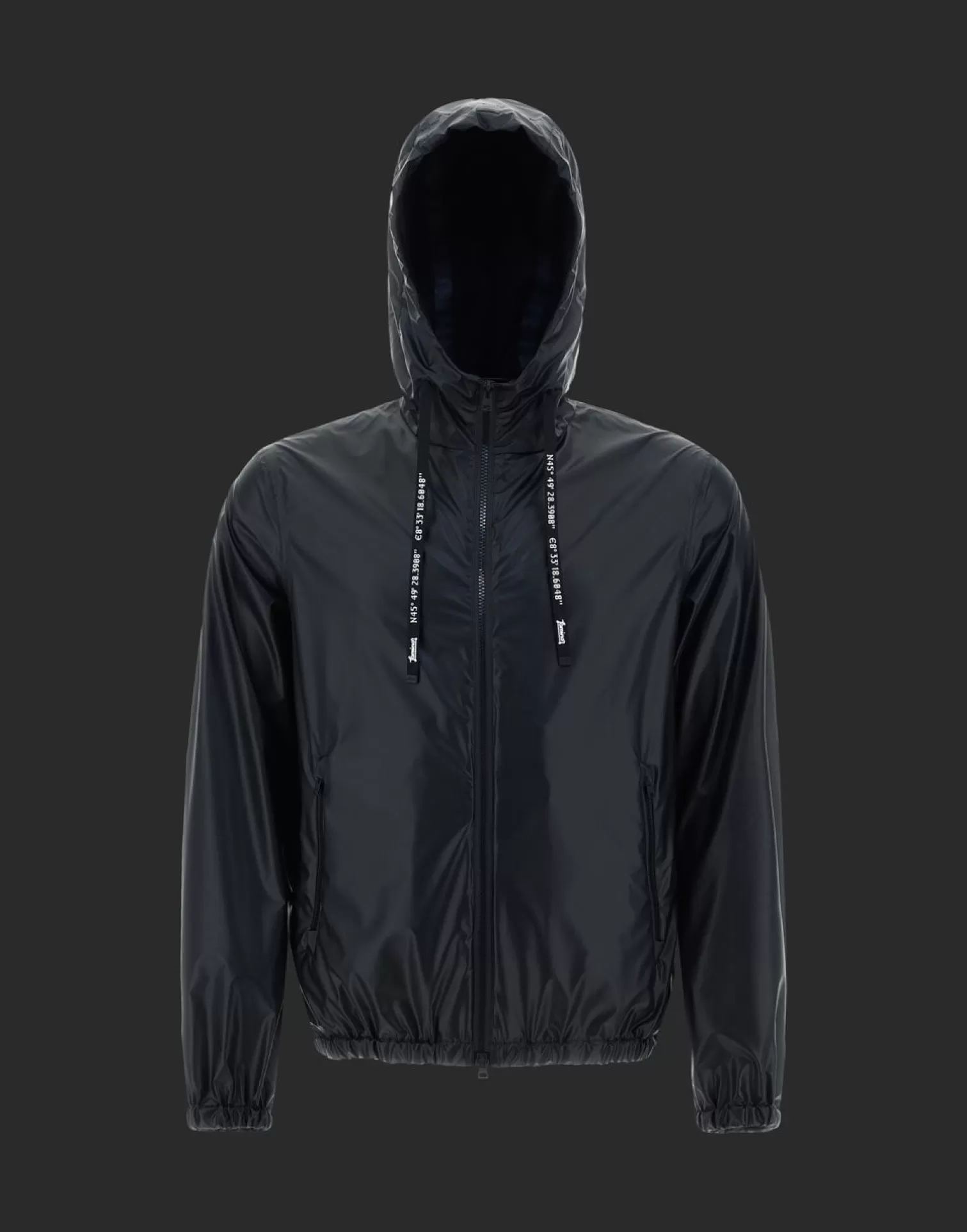 Herno Bomber Laminar In Rubber Ripstop Nero Shop