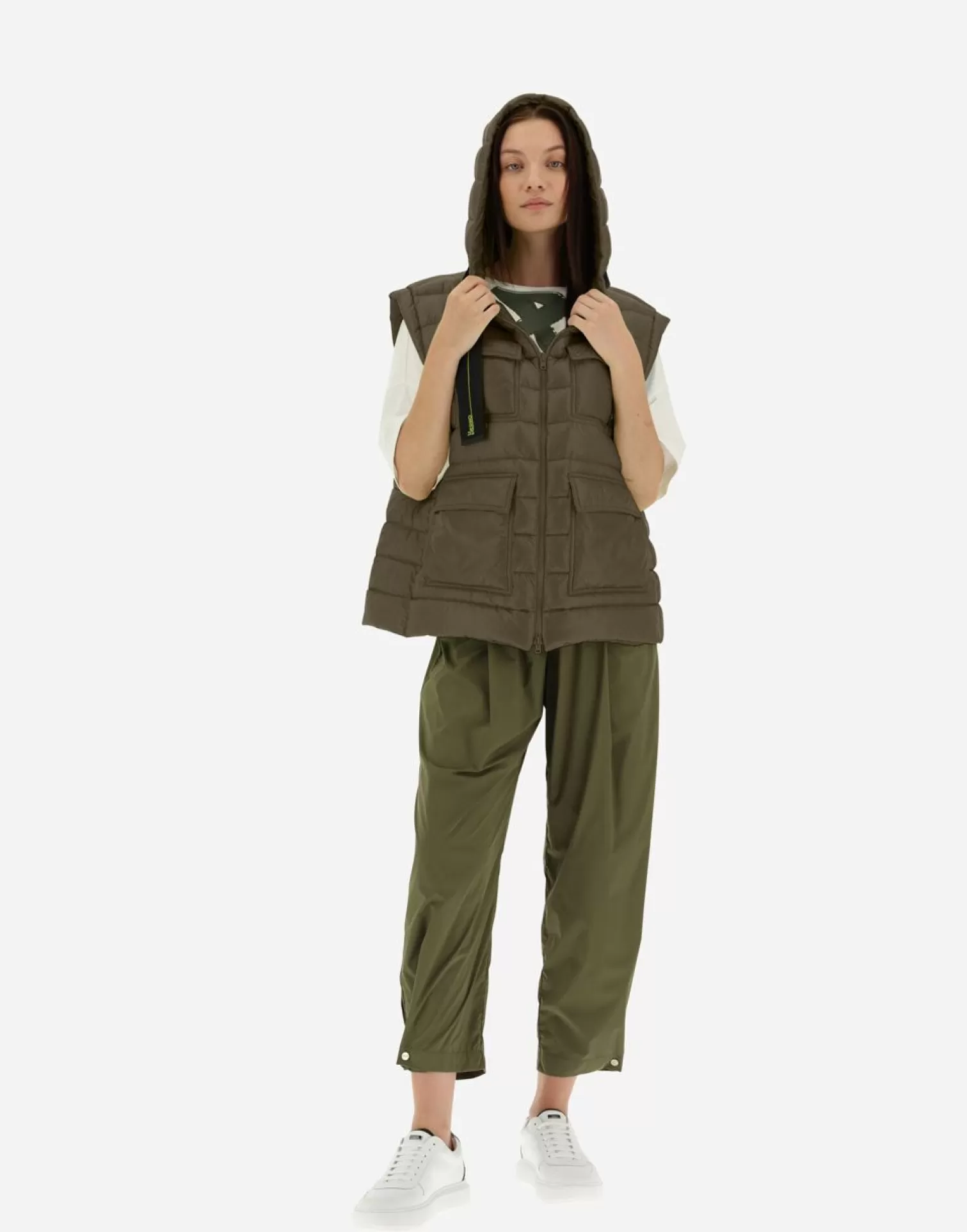 Herno Gilet In Nylon Ultralight Militare Store