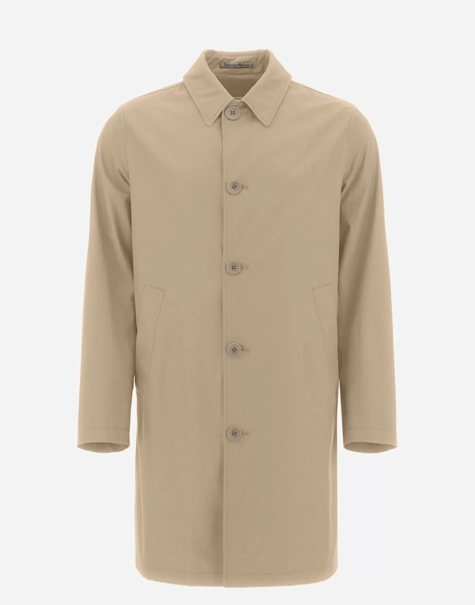 Herno Impermeabile In Delon E Monogram Sabbia Flash Sale