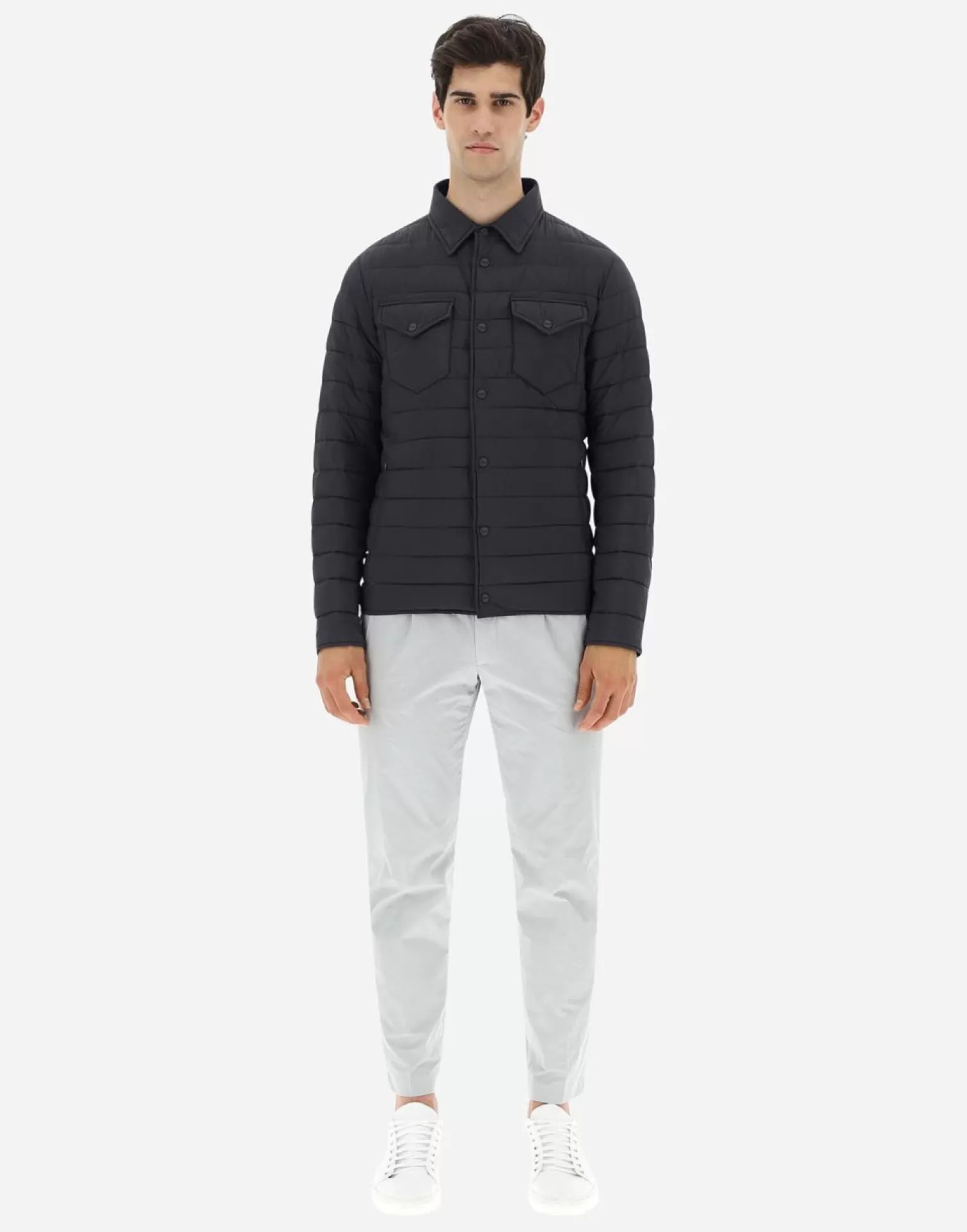 Herno La Camicia Blu Navy New