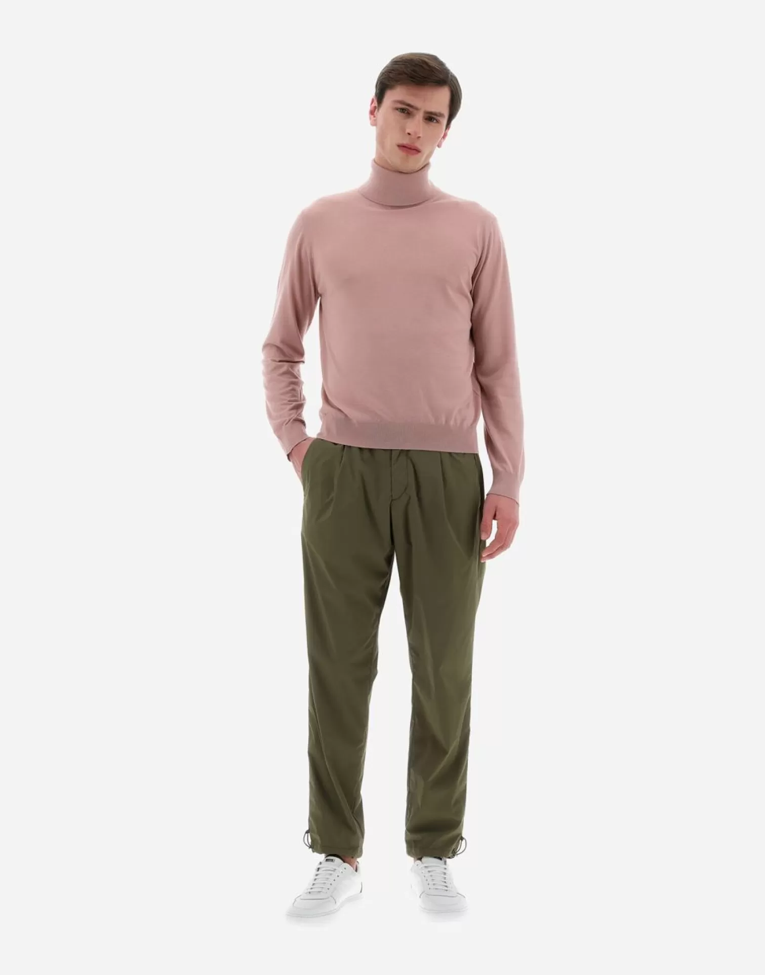 Herno Maglia Dolcevita Resort In Breeze Rosa Cheap
