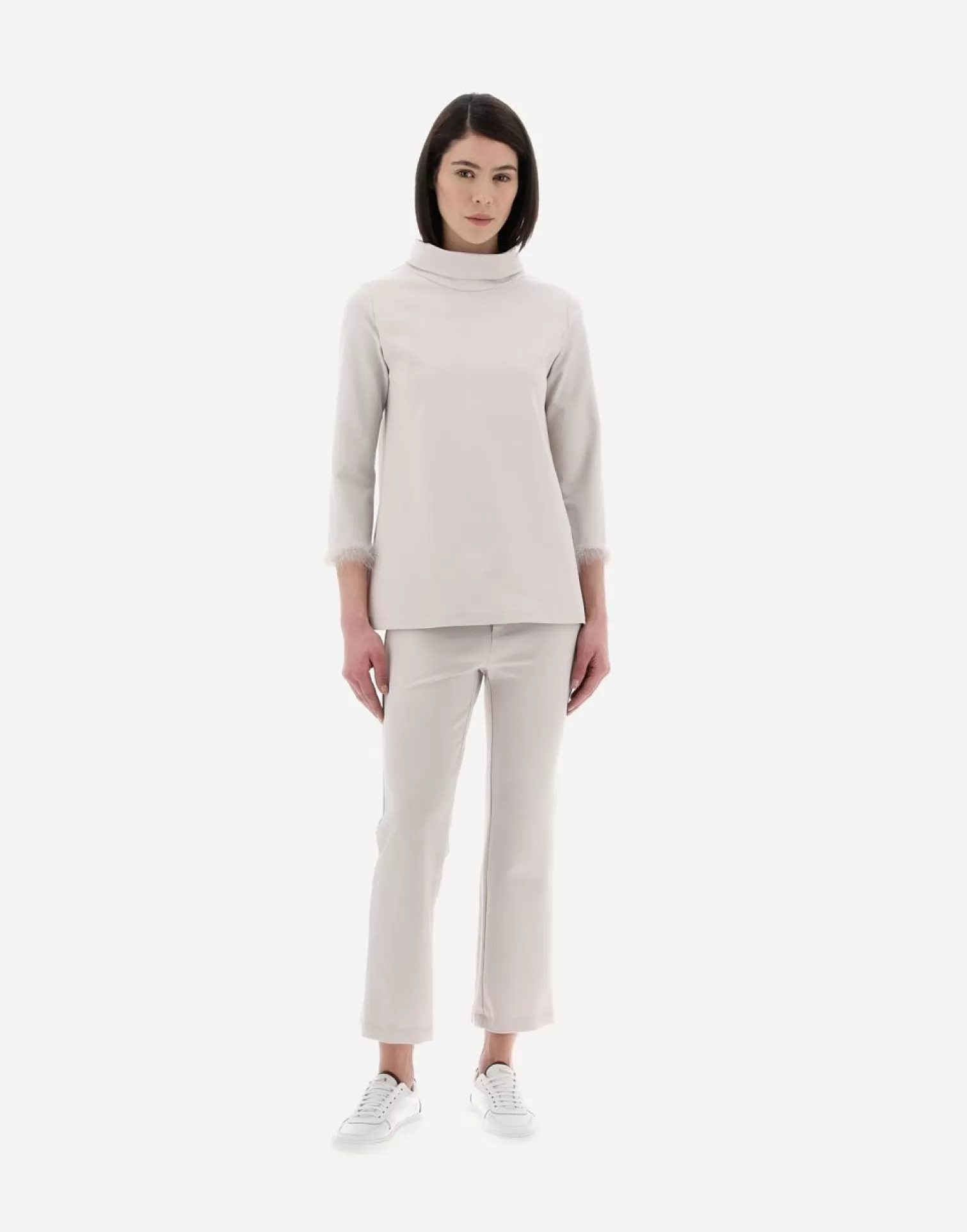 Herno Maglia Resort In Milan Knit Chantilly Hot