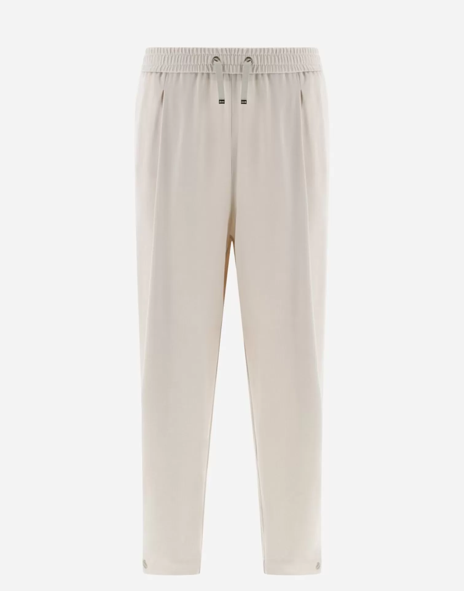 Herno Pantaloni Resort In Satin Effect Chantilly Flash Sale