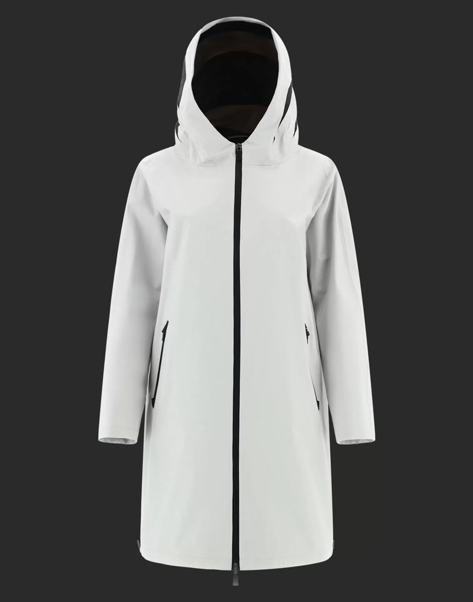 Herno Parka Laminar Con Cappuccio In Gore-Tex Paclite® Shell Ghiaccio Cheap
