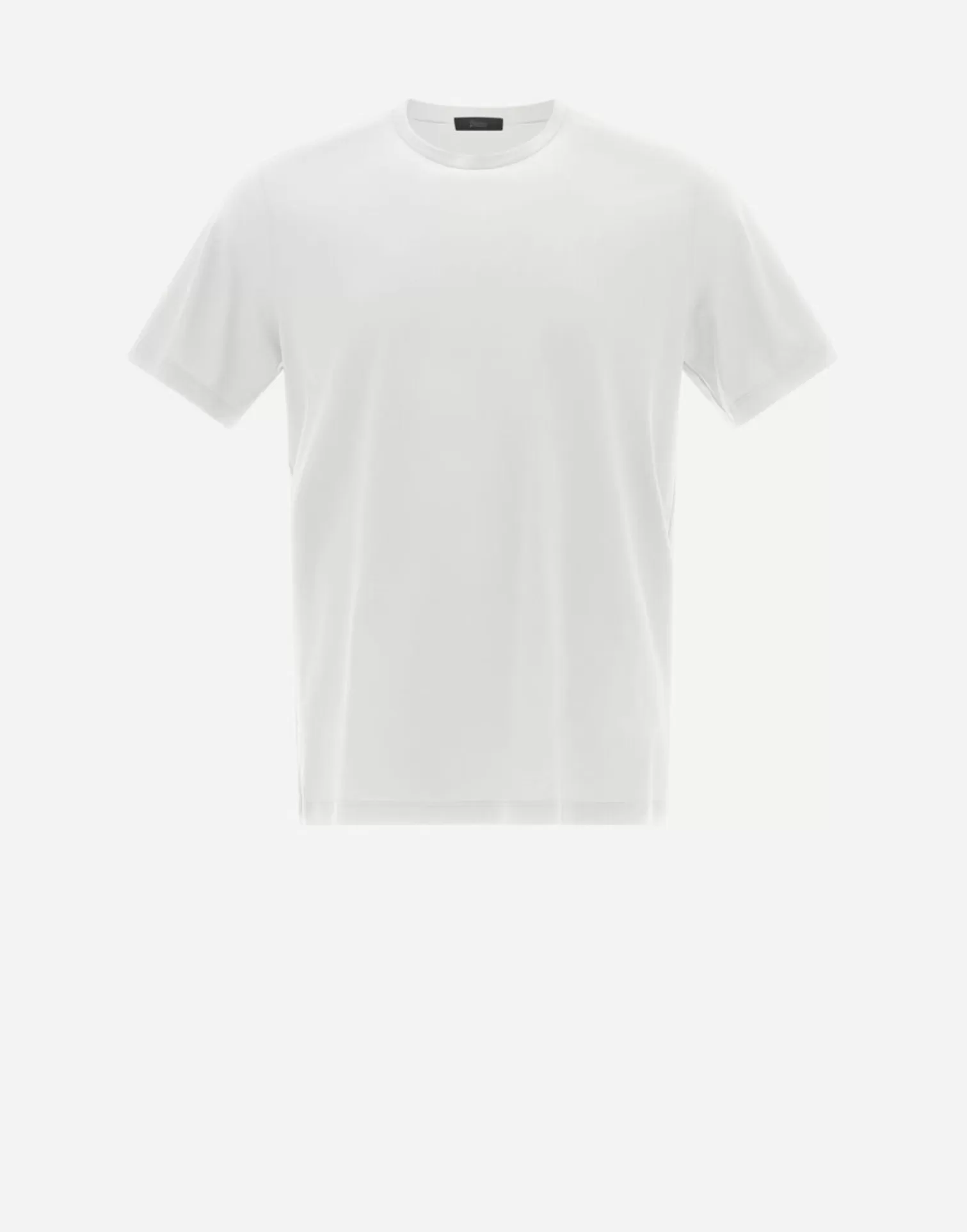 Herno T-Shirt In Jersey Crepe Bianco Store