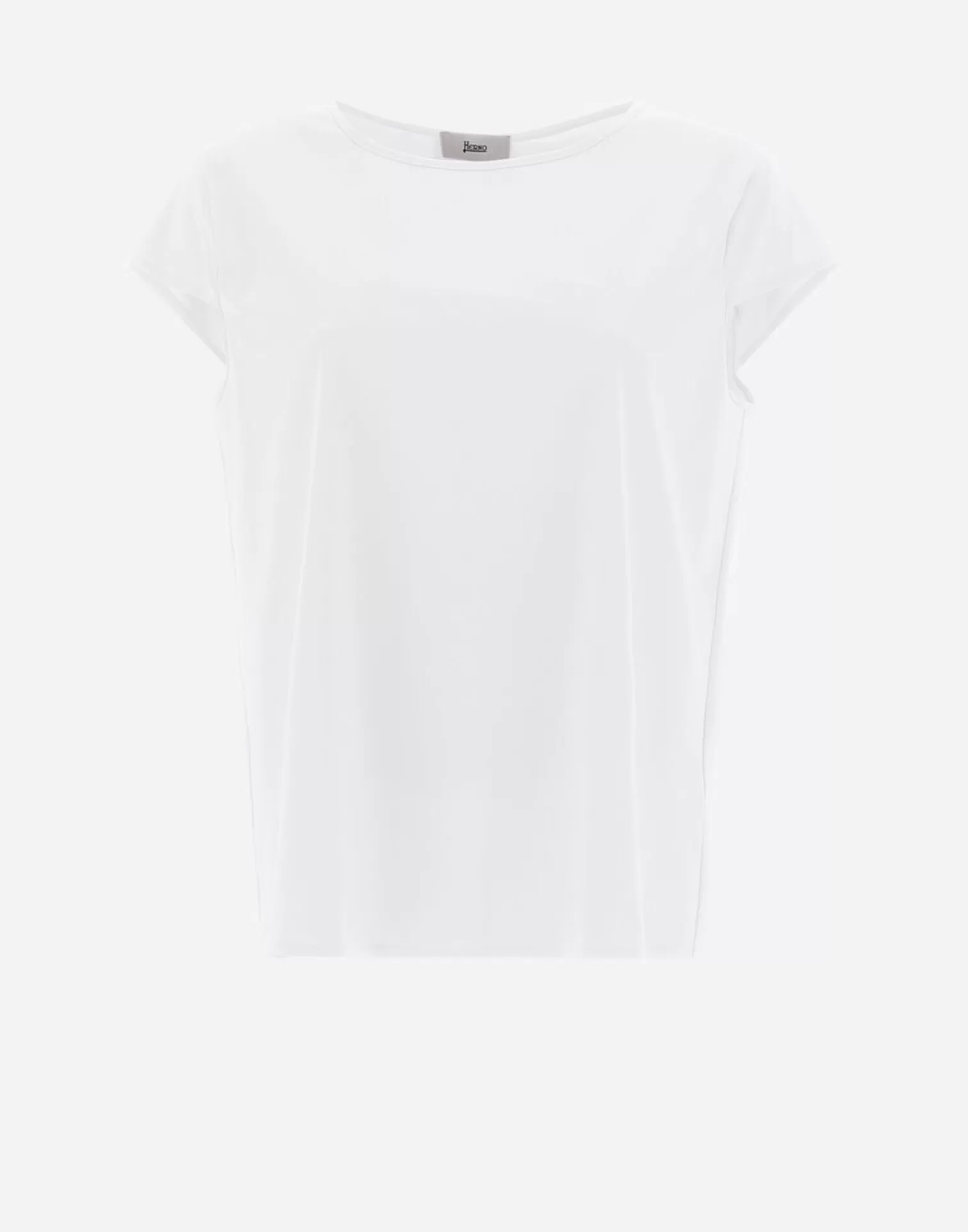 Herno T-Shirt In Spring Ultralight Scuba Bianco Clearance